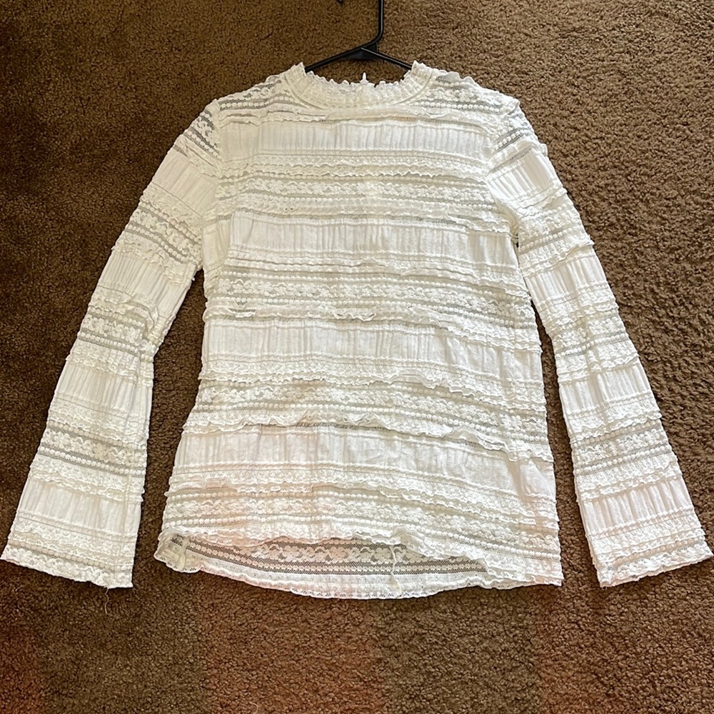 byTiMo mock neck blouse size xs